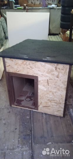 Будка для собаки утепленая