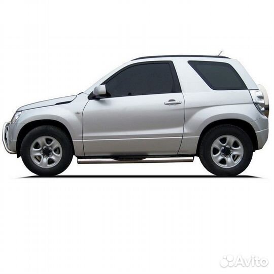 Защита порогов Suzuki grand vitara (2008) 3 дв