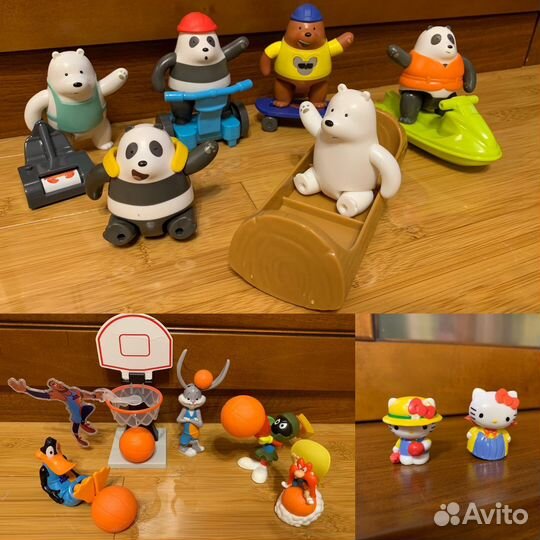 Коллекционные фигурки Макдональдс,Киндер,Sweet Box