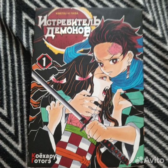 Манга истребитель демонов