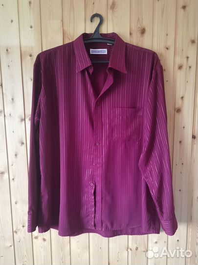 Рубашка мужская с длинным рукавом новая