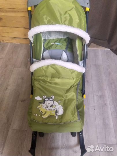 Санки коляска ника