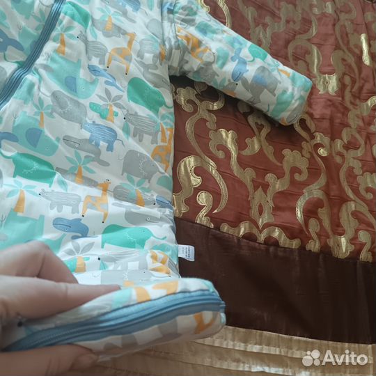 Детский спальный мешок зимний