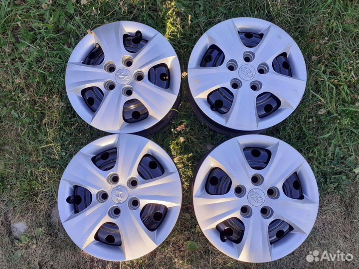 Диски штампованные с колпаками r15