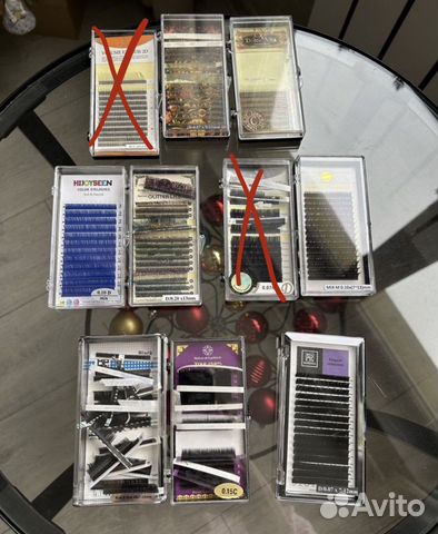 Ресницы, клей, валики и составы для ламинирования