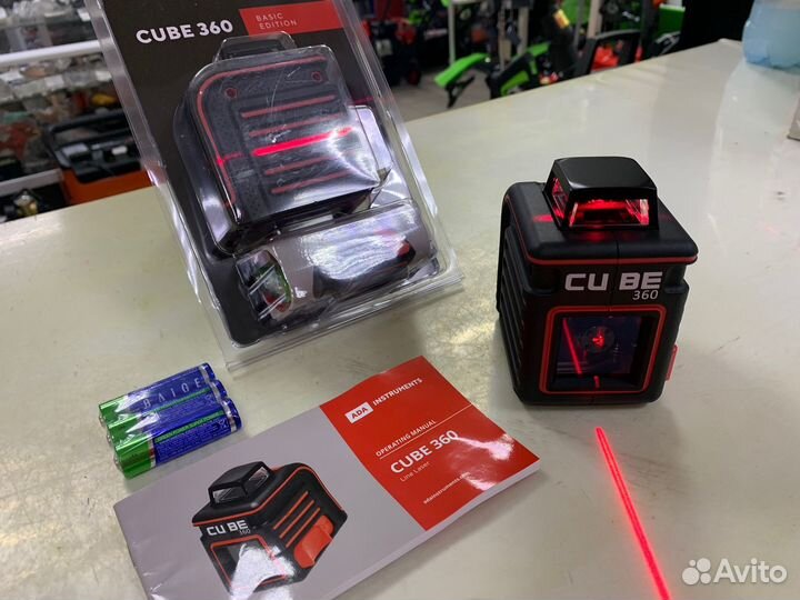 Уровень лазерный ADA cube 360 basic edition