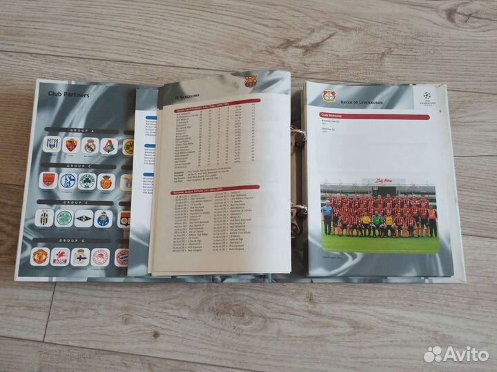 Альбом посвященный champions league 2001/02