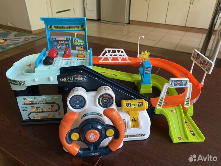 Автотрек с машинками