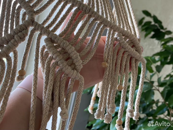 Макраме штора