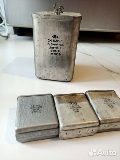 Конденсаторы СССР