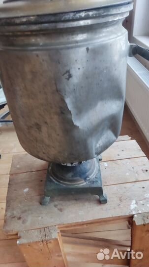 Самовар на дровах старинный