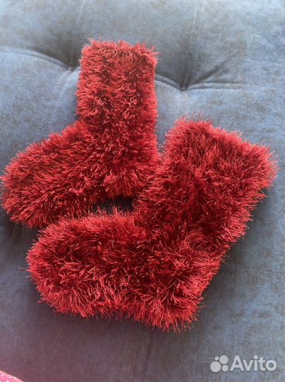 Вязанные носки ручной работы