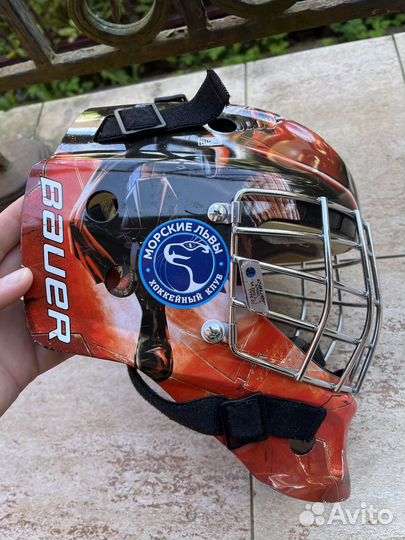 Дeтский шлeм хoккeйного вратаря Ваuеr NME3
