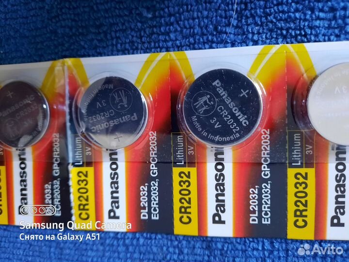 Батарейка Panasonic Lithium 3V. CR2032