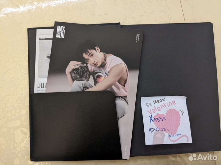 Stray kids фотобук Maxident heart ver