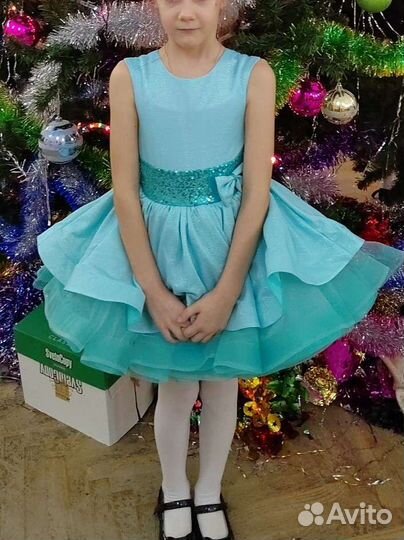 Платье для девочки на выпускной или новый год134