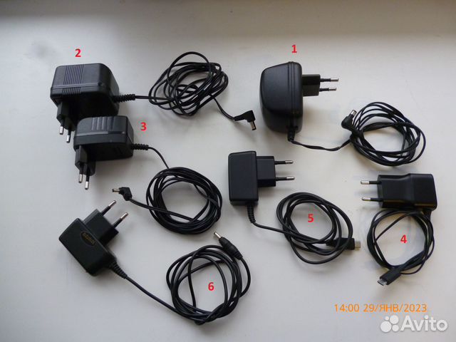 Зарядные устройства для мобильных телефонов и др