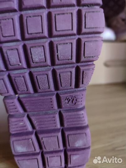 Ботинки зимние для девочки 27 размер