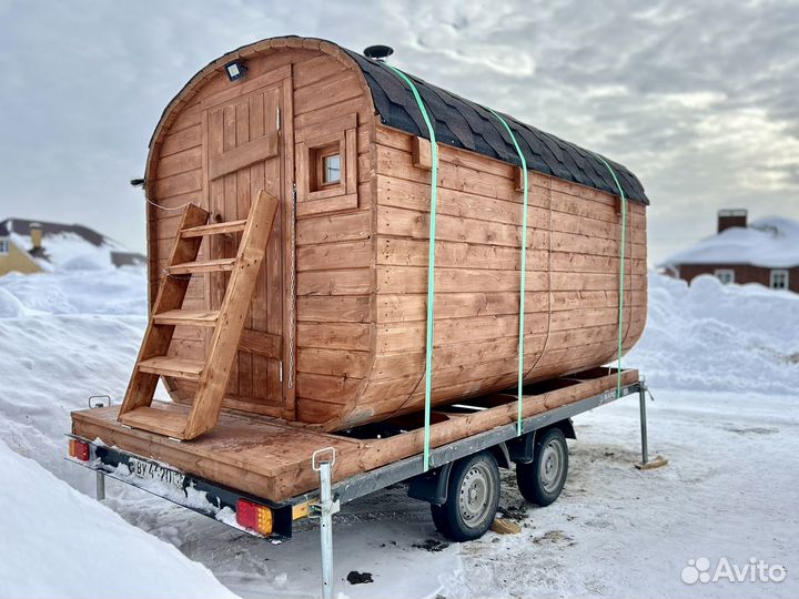 Баня на колесах в аренду