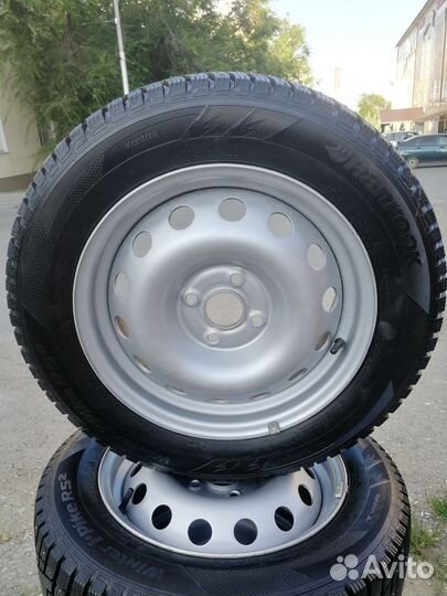 Комплект зимних колес r15 Рио, Солярис