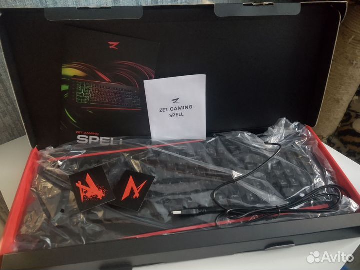 Клавиатура проводная ZET gaming Spell RGB