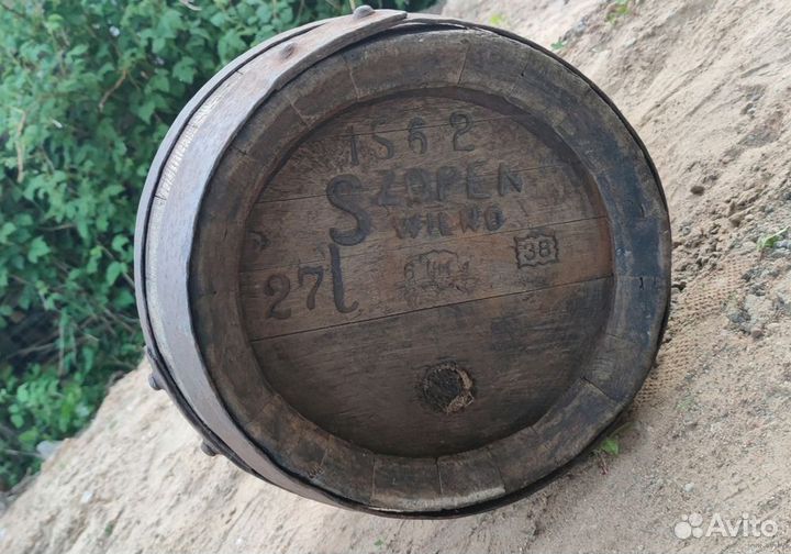 Бочка старинная пивная Wilno