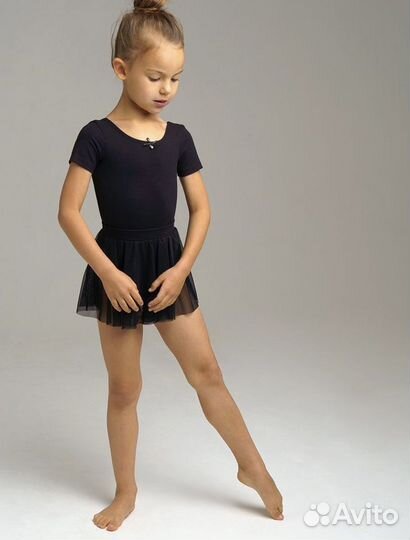 Боди и юбка для гимнастики на девочку 116-122