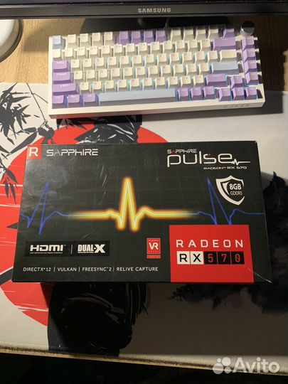 Видеокарта Rx 570 8gb