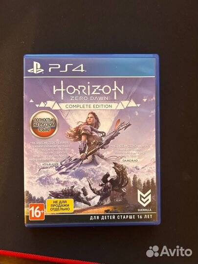 Игра для playstation ps4 Horizon Zero Dawn Complet