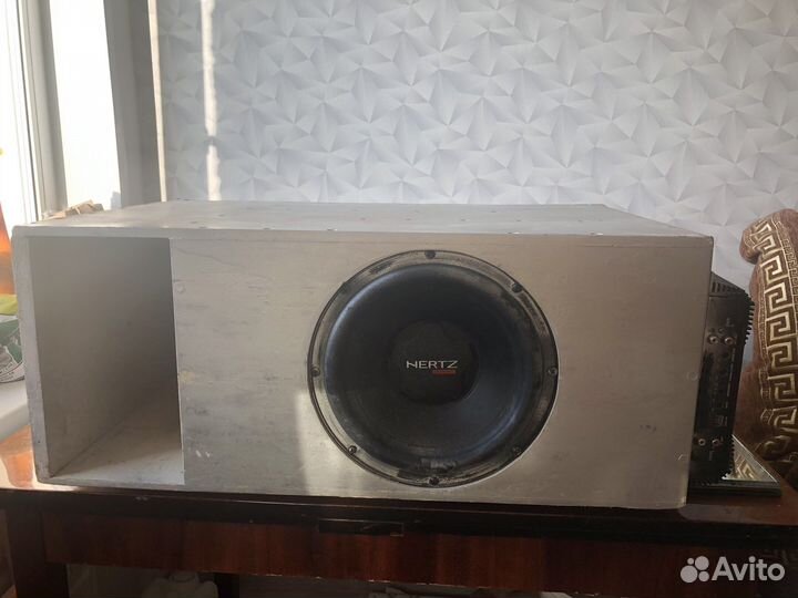 Сабвуфер Hertz ES 250 с усилителем Supra TBS-A2160