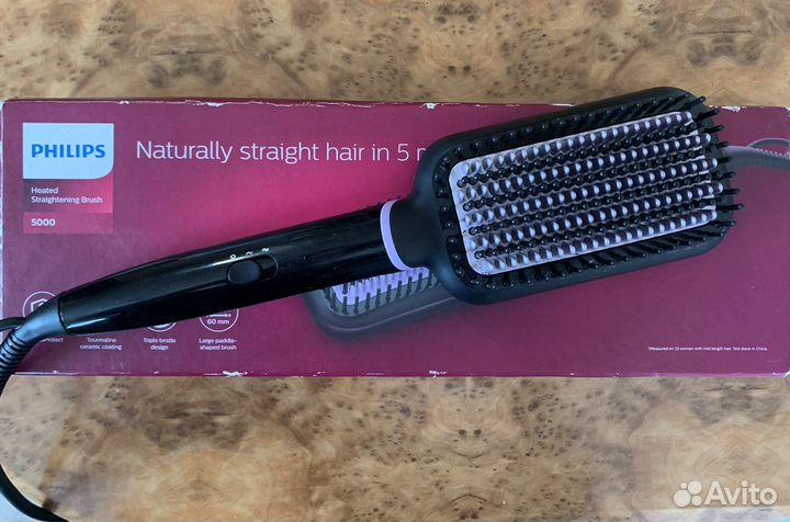 Расческа выпрямитель philips