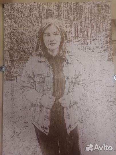 Выжигание портретов по дереву