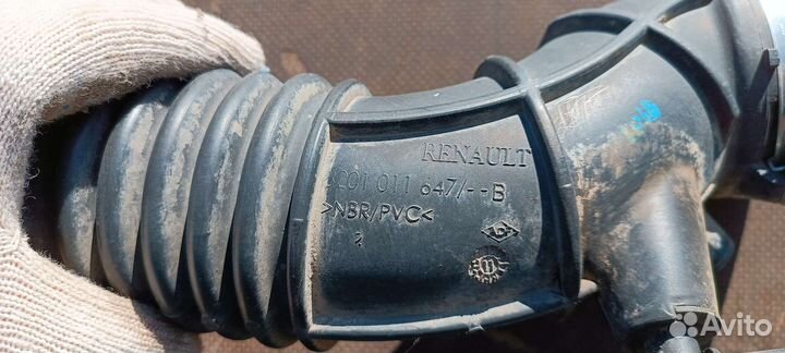 Патрубок воздушного фильтра Флюенс, Меган 3 K4M