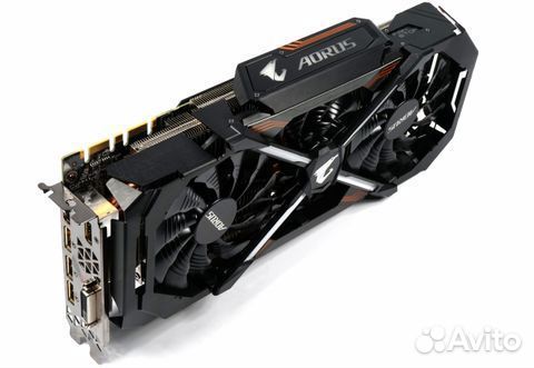 Видеокарта Aorus 1080 ti