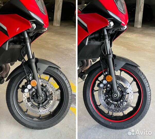 Наклейки светоотражающие на колеса