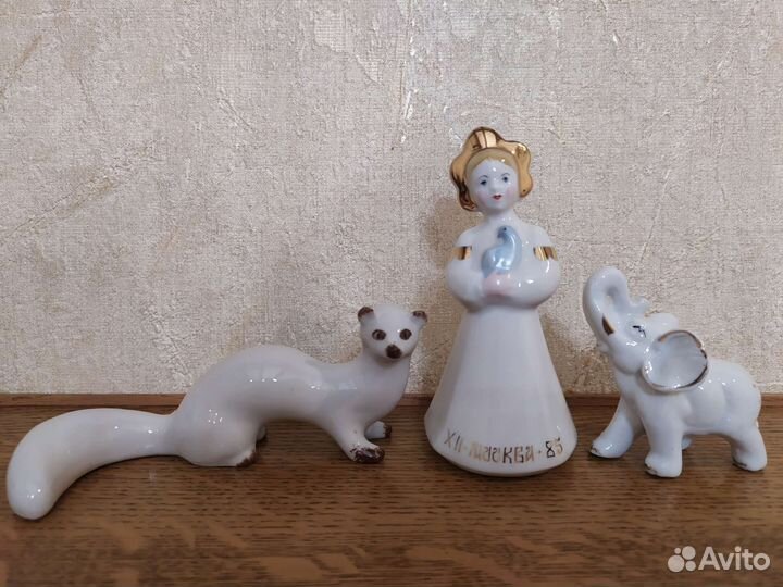 Фарфоровые статуэтки СССР