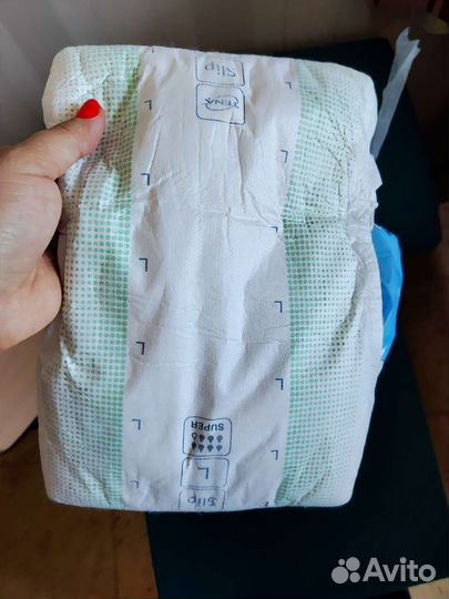 Памперсы для взрослых l 10 шт