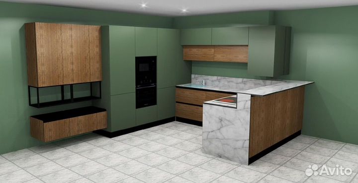 Кухня, кухонный гарнитур - выставочный образец