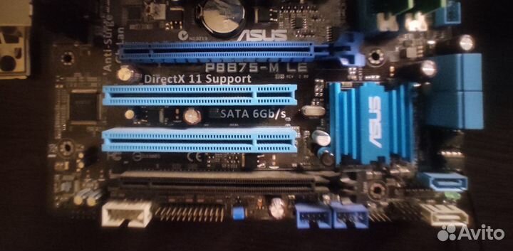 Материнская плата 1155, i5, 16GB