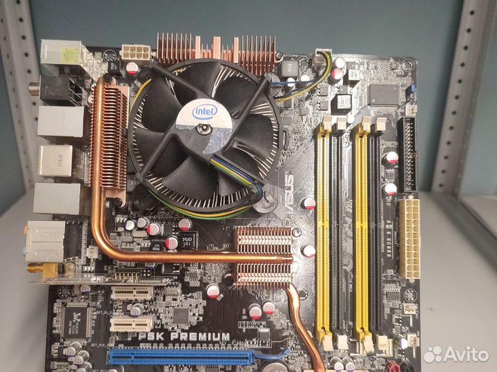 Комплект Asus P5K Premium/WiFi-AP + Intel E7400