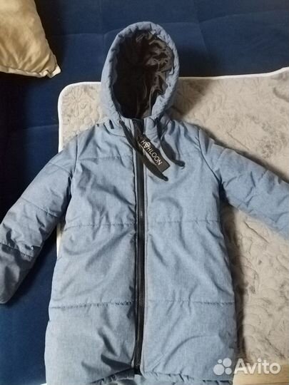 Куртка зимняя для мальчика 128-134