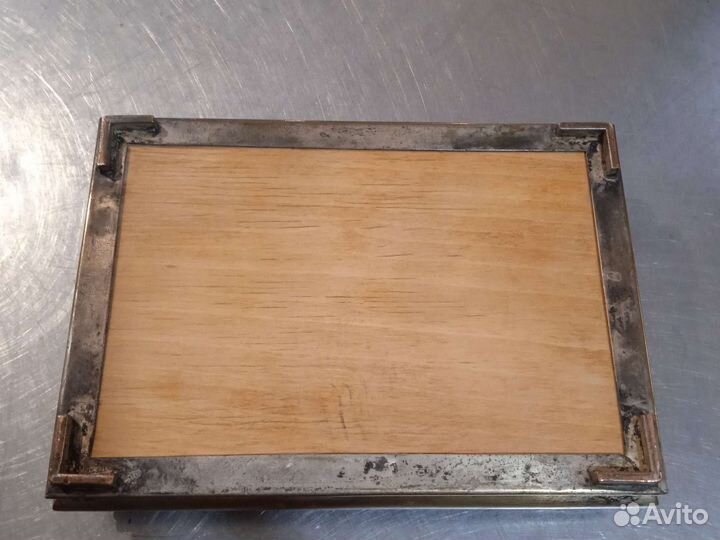 Винтажная шкатулка Латунь