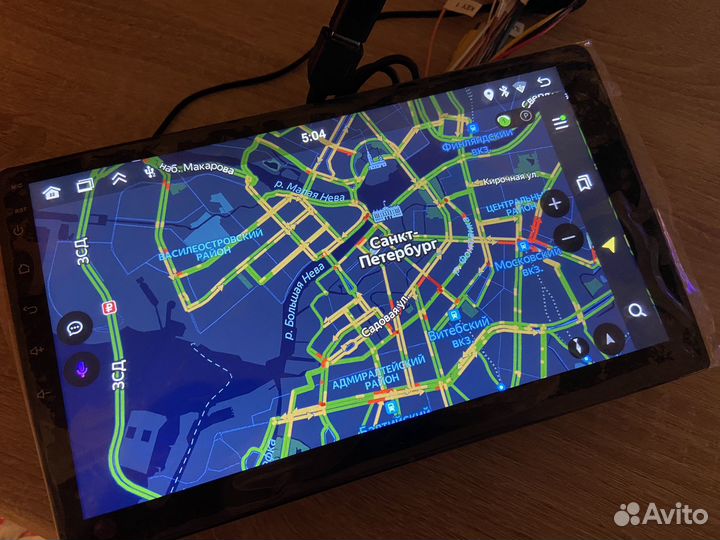 Магнитола 2 din Android 10 дюймов