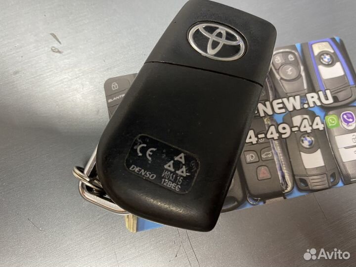 Ключ Тойота Рав 4 Denso 12BEC 433 mhz оригинал