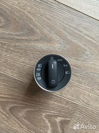 Переключатель света фар Audi A8 D3 2008г