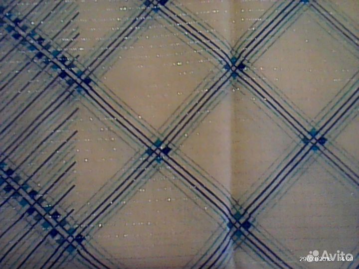 Платок Павло-Посадский новый чисто-шерстяной 83X83