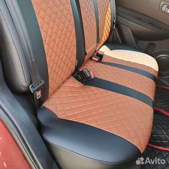 Чехлы из экокожи с установкой