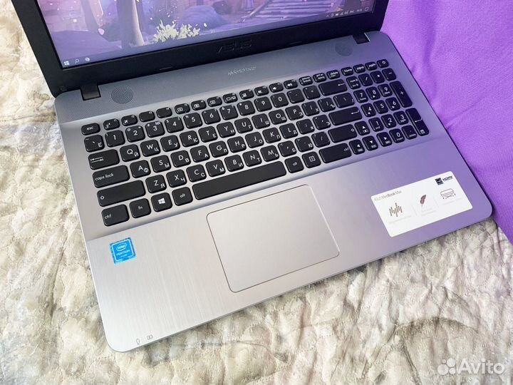 Ноутбук Asus D541NA intel 4ядра / 8GB / SSD240