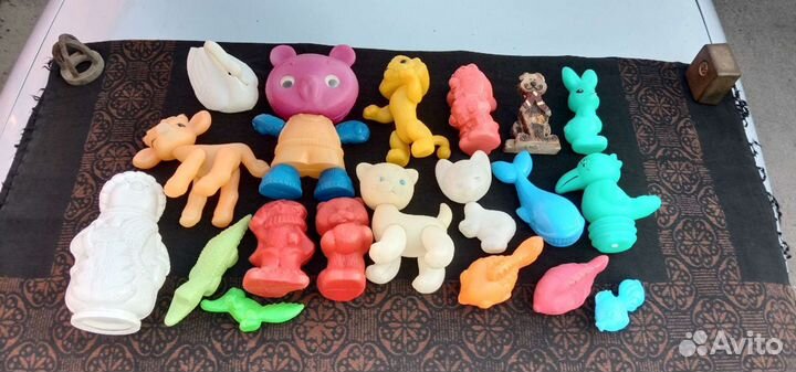 Игрушки из СССР разные