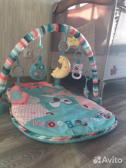 Развивающий коврик с пианино